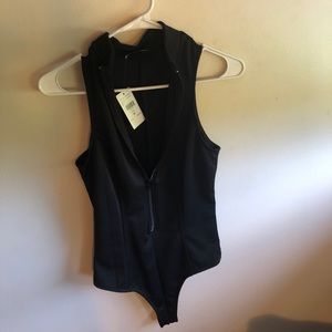 Fashion Nova “Love Your FN Bodysuit” Black